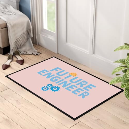 Paillasson rose Future Engineer tapis de sol science - 3