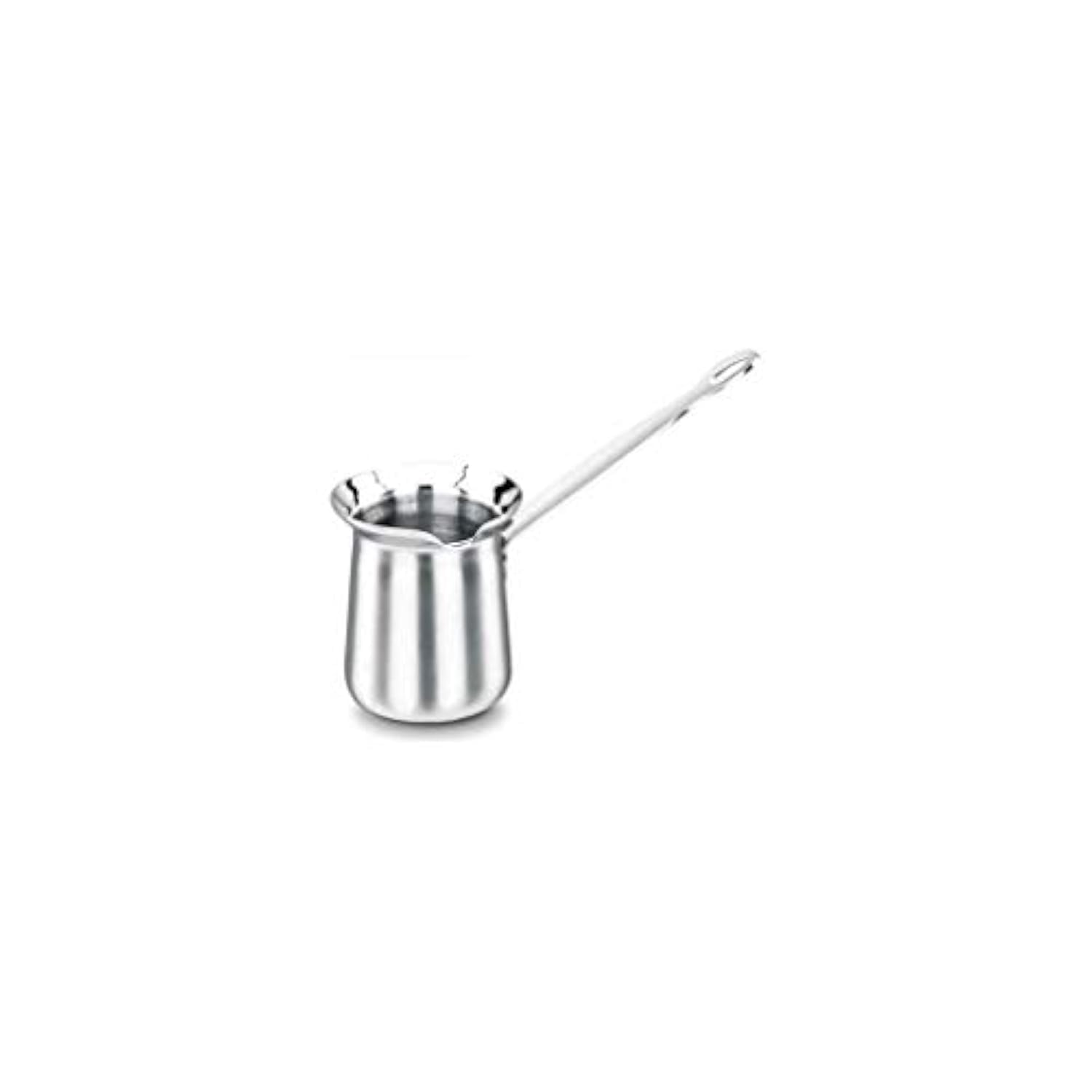 Korkmaz Classic Milk Pan 5.5L | Stainless Steel Milk Pot | Silver - KA138