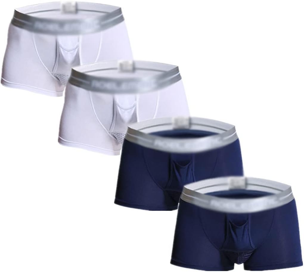 Men's panties Shorts separated physiological pants bag men's sexy underwear 4pcs /Lot
