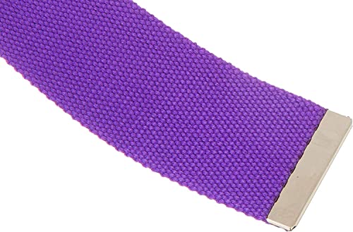 Gait Belt With Plastic Buckle By Liftaid - Transfer And Walking Aid With Belt Loop Holder For Assisting Therapist, Nurse, Home Care - 60"L X 2"W (Purple) #TOP5