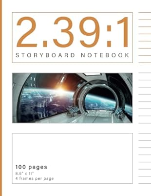 2.39:1 Storyboard Notebook: 100 page professional storyboard sketchbook for filmmakers, film students, animators and storytellers - 8.5"x11" 4 frames per page | Ya disponible en tu tienda friki favorita! En mundofriki.es! 2.39:1 Storyboard Notebook: 100 page professional storyboard sketchbook for filmmakers, film students, animators and storytellers - 8.5"x11" 4 frames per page | Ya disponible en tu tienda friki favorita! En mundofriki.es!