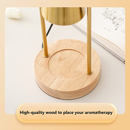 Candle Warmer With Timer, Dimmable Candle Light, Electric Candle Melter, Compatible With Small And Large Candles, Aromatic Candle Holders For Home Decoration 110V (Golden Bell Melting Lamp) #TOP3