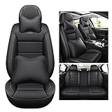 Fácil de instalar: funda de asiento de coche, proporcionamos videos de instalación e imágenes de instalación, incluso si estás instalando por primera vez, puedes instalarla fácilmente en diez minutos. Al mismo tiempo, reserva el enchufe del cinturón de seguridad, no afecta al airbag