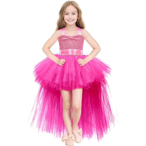 Hallowen Hot Pink Tutu Dress for Girls