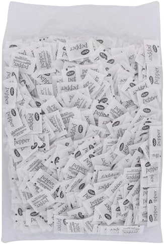 N'Joy Pepper | 1g Packets, 1000 Count | Single Serve Portion | Bulk Size