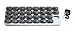31 Day Monthly Pill Organizer with Daily Removable Pods - Grey (1 Count, Grey)