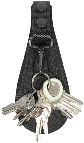 Porte-clé Blackhawk Cordura noir pour accès rapide et sécurisé