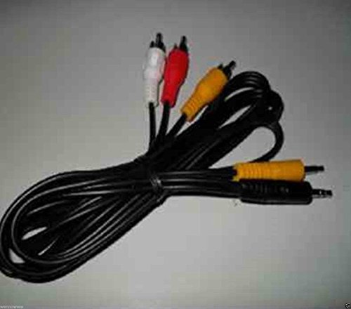 WennoW 3.5mm AV Cable for Portable DVD Player To Big Screen TV