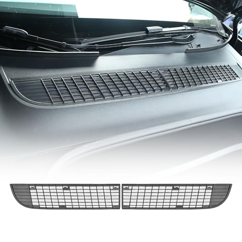 Air Intake Protective Cover Grille for Tesla Model Y 2025 2026 Juniper Air Vent Cover Air Intake Vent Grille Cover (black) Arcoche customizes exclusively (Not fit 2026 Standard)