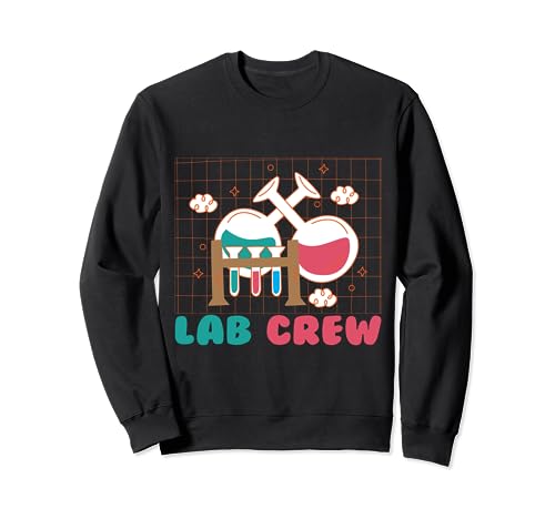 Fête sur le thème scientifique de Lab Crew et anniversaire scientifique pour enfants Sweatshirt