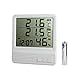 Produktbild Lorsoul CX-301A-LCD-Digital-Thermometer-Hygrometer, Innen/Außen-Fisch-Behälter-Temperatur-Feuchtigkeits-Messinstrument, Wetterstation Tester