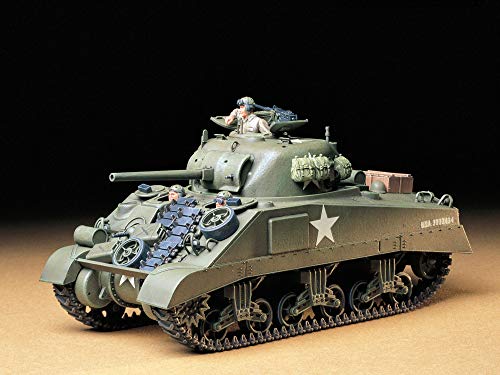 Tamiya 300035190 - Carro Armato Militare Americano M4 Sherman FR (3), Scala: 1:35