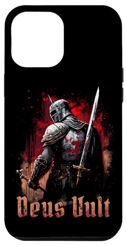 Deus vult medieval templar knight crusader Case for iPhone 12 Pro Max