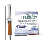 Pool Leak Dye Tester for Leakmaster - Spa/Party Pool Dye for Pool Leak Detection - Visible Leak Locating Dye for Pool Leak Detection Dye Kit to Find Precise Spot of Structural Pool Leaks - Fluorescent