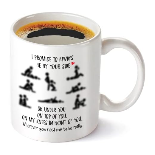 FAMILY PANDA Funny Husband Mug I Promise to Always Be by Your Side Coffee Funny Mug, 11oz