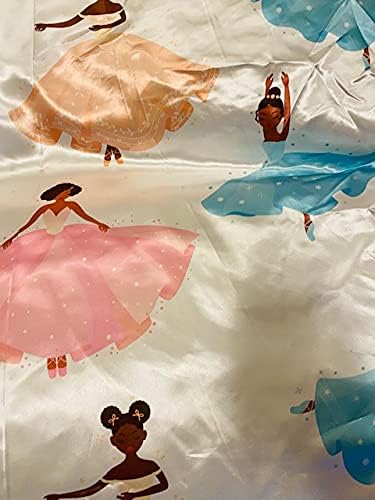 Image of Satin Pack N Play Fitted Sheet for Baby to retain Hair Moisture Size (Pack N Play Sheet Size 27 x 39 inches) Smaller Than The Standard Crib Sheet