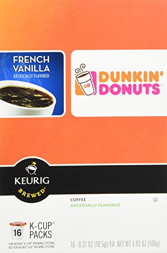 image for Dunkin' Donuts Dunkin Donuts French Vanilla Flavored Coffee K-Cups For