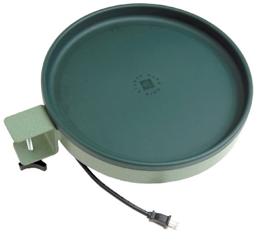 Farm Innovators Model Gbd-75 3-In-1 Heated Birdbath, 75-Watt, Green #TOP2