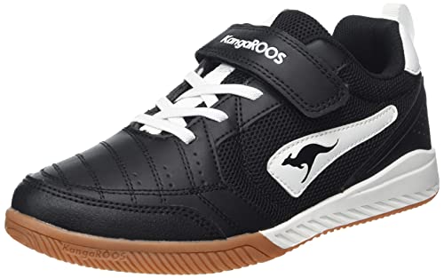 KangaROOS K5-Flow Ev, Basket Mixte, Jet Black White, 35 EU Cover