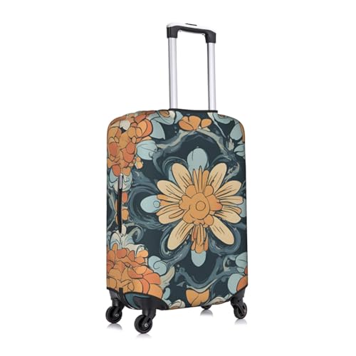 Blossom Flower Tsa Approved Luggage Cover For 18-32 Inch Suitcases Scratch-Resistant Stretch Luggage Cover3