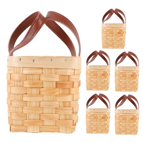 Panier de 12 cm avec poignée pour ranger les bonbons et petits objets - 2