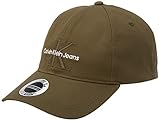 MONOGRAM CAP EMBRO Calvin Klein Jeans Monogram cap Embro Cappellino da Baseball, Burnt Olive, Taglia Unica Uomo