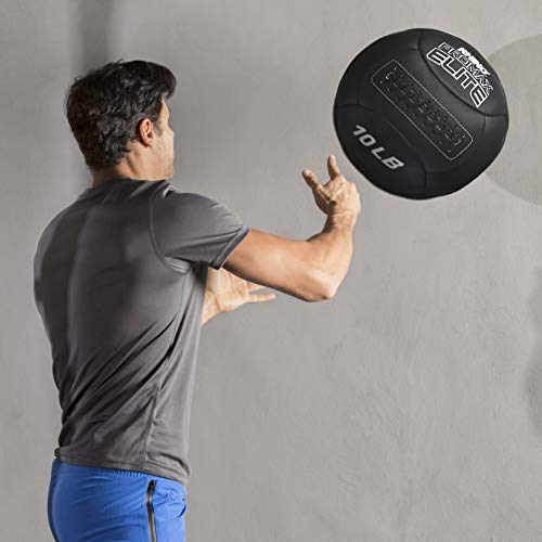 Champion Sports PRX10 Rhino Promax Elite Slam Balls, 10 lb, Soft Shell with Non-Slip Grip, Medicine Wall Exercise Ball for Weightlifting, Plyometrics, Cross Training, & Home Gym Fitness - Thumbnail 3