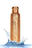 Prueba de fugas: ¿Cansado de los biberones de la leaky cobre a cabo en el mercado. nuestro cobre Pitcher está garantizado a ser a prueba de fugas... su tapa tiene más Número de hilos y es Deep. roscados en parte superior de cobre que tiene un anillo de silicona para prácticamente a evitar cualquier fuga; es a prueba de fugas de agua; de esta jarra de cobre de la botella está hecho para usted