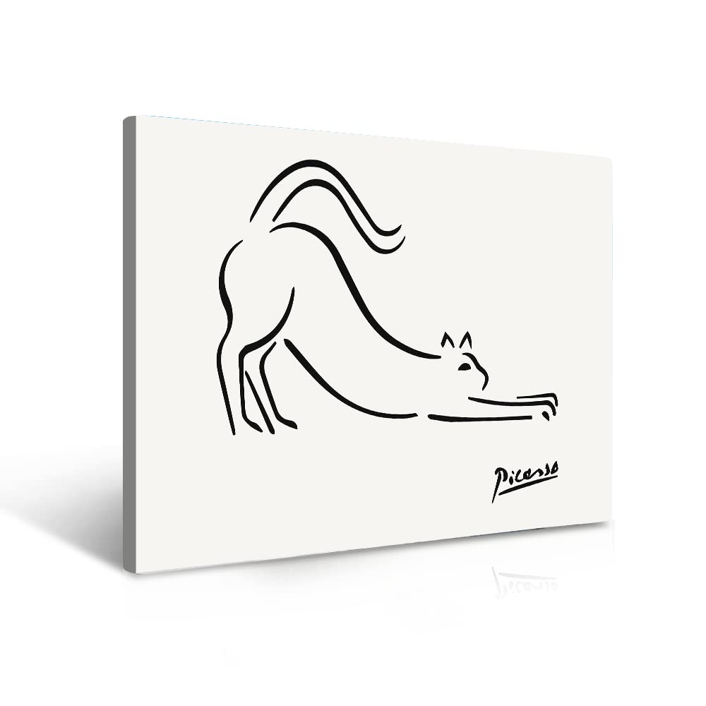 Amazon.co.jp: アートパネル Picasso Line Drawing ピカソ線画 抽象 