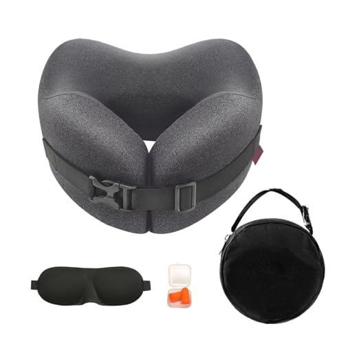 Almohada de espuma viscoelástica para cuello ajustable