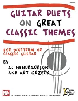 Paperback Guitar Duets on Great Classic Themes: for Plectrum or Classic Guitar Book