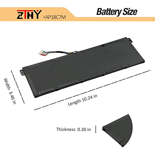 Image of AP18C7M AP18C7K Battery for Acer Swift 3 SF313-52 Spin 5 SP513-54N Swift 5 | SF313-53 SF313-53G SF316-51 5 SF514-54T SF514-54GT SF514-55T SF514-55GT SP513-55N ConceptD 3 CN315-72 CC315-72P 55.9Wh