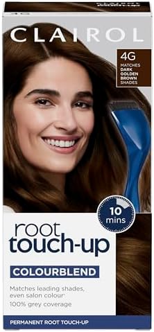 Clairol Root Touch-Up Permanent Hair Dye, 5G Medium Golden Brown