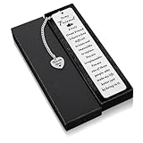 Best Friend Bookmark Gifts for Women Book Lover Metal Book Mark for Reading Graduation Best Friend Birthday Gift for Women Long Distance Friendship for Bestfriend Coworker Bestie BFF Bookish