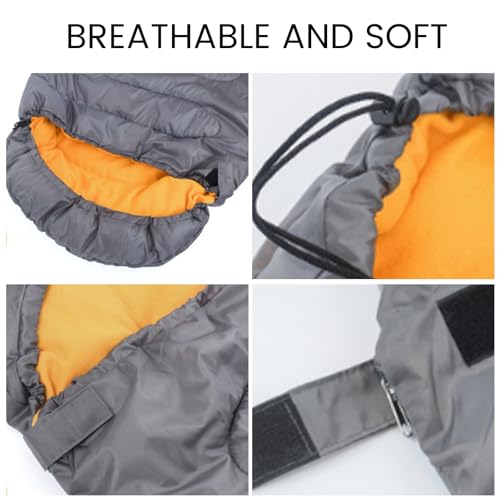 Sac de couchage pour chien chat lit portable et couvert souple - 7