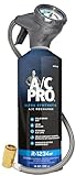 InterDynamics Ultra Synthetic R-1234YF AC Recharge Kit by A/C Pro, AC Leak Sealer with R-1234YF Refrigerant Seals Rubber Leaks, Includes Universal Gauge and YF Snap-Lock Coupler, 14 OZ