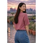 litzo shirts for women korean style long sleeve button down regular fit western latest stylish office wear tops women no 98 101