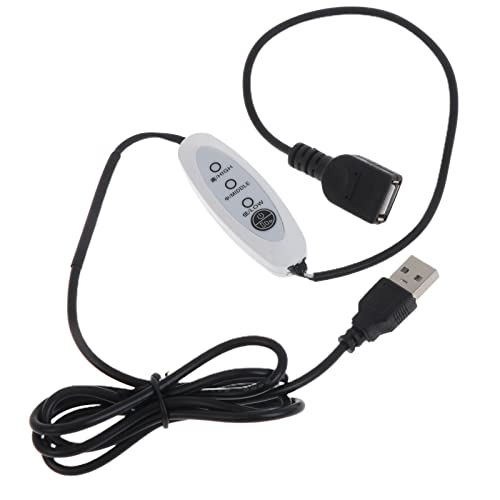 130cm �X�s�[�h�R���g���[���[�����P�[�u���R�[�h 5V USB �t�@�� CPU �O���t�B�b�N�X�J�[�h�R���s���[�^�[�t�@�����䃏�C���[ 3 �M�A���� USB �I�X - ���X�X�C�b�` LED �C���e���W�F���g�K�o�i�[���C���R�[�h