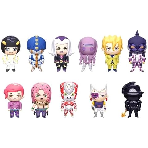 Monogram JoJo's Bizarre Adventure Golden Wind 3D Bag Clip Series 2 Cover