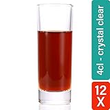 Perfecta shoTS: gracias a la forma delgada y larga, los chupitos parecen aún más aromáticos y más corazones. Perfecto para frutas, tequila, Ouzo, ginebra, vodka, whisky, Raki y otros bebidas espirituosas.