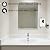 ECOTINYMACH 3000W 110V Tankless Water Heater Electric, Compact Water Heater for Single Sink, Conveniently Convertible Between Fahrenheit and Celsius
