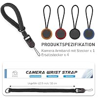 Sunya Kamera Handschlaufe mit Schnellverschluss. Verstellbarer Kameragurt für verschiedene Handgelenke, Ultraleichtes Gewicht Paracord Band Handgelenkschlaufe für DSLR – Ansicht 7