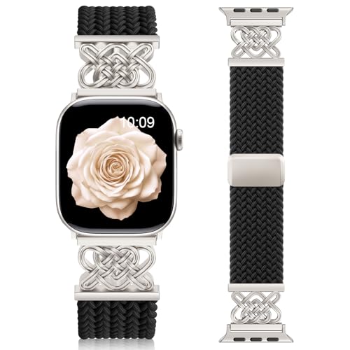 �ґg�X�g���b�`�o���h Apple Watch�o���h ���f�B�[�X 38mm 40mm 41mm 42mm 44mm 45mm 46mm 49mm ���C�i�C���� �h���b�V�[�P���g���^���X�g���b�v iWatch Series 11 10 9 8 7 6 5 4 