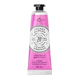 La Chatelaine 20% Shea Butter Hand Cream, Travel Size, Organic Argan Oil, Moisturizing, Nourishing, Repairing, Extra Rich, Non-Greasy, Made in France, Paraben Free, 1 oz/ 30ml (Cherry Almond)