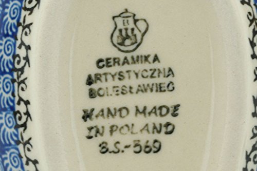 Polish Pottery Spoon Rest 5-Inch Made By Ceramika Artystyczna (Maraschino Theme) #TOP3