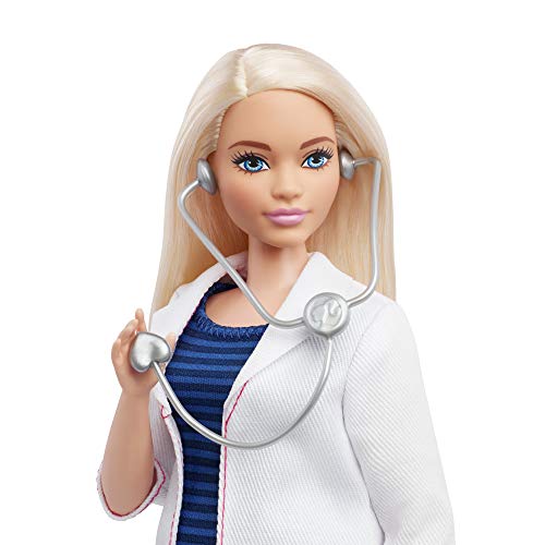 Barbie FRM19 - 2-in-1 Krankenwagen, aufklappbares Fahrzeug mit Licht und Geräuschen, Puppen Spielset mit Zubehör & FXP00… – Bild 8