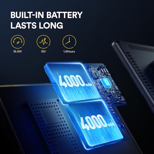 Image of RALENO Led Video Light, Camera Camcorder Photo Light Panel with LCD Display Built-in Lithium Battery Dimmable 3300K-5600K Bi-Color CRI 95+ Ultra-Thin Lighting for YouTube Video Portraits Shooting