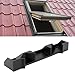 LT Easiyl 2x Lock Strike Plate Compatible with Velux Roof Windows Replacement 025116 Plastic Locking Plate Fastener Black