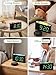 Extra Loud Vibrating Alarm Clock with Bed Shaker for Heavy Sleeper Deaf Hard of Hearing, Large LED Display Digital Clock for Bedroom,Dimmer,Night Light,USB Phone Charger,Battery Backup,Senior Teen Kid