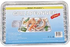 Grill Pans Set of 2/PACKG. Alu